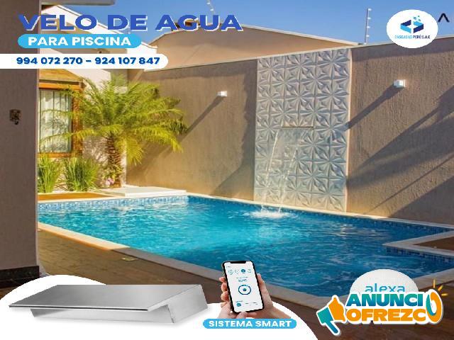 VELO DE AGUA , VELO DE AGUA PARA PISCINA , VELO DE AGUA PARA POZA , VELO DE AGUA JARDÍN , VELO DE AG