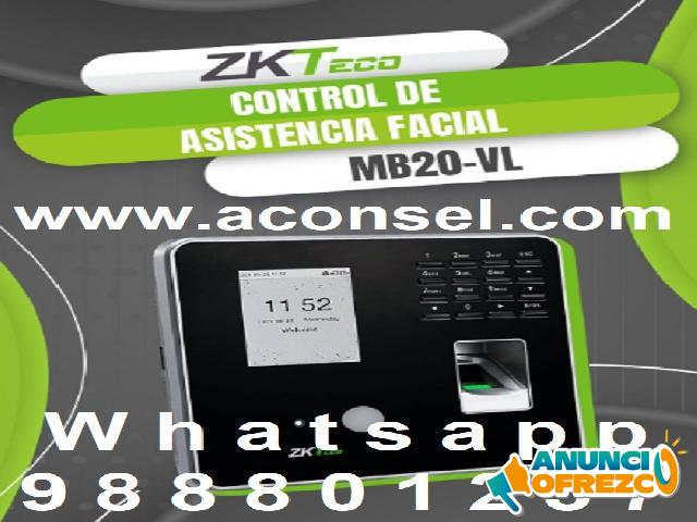 Terminal de Asistencia y Acceso (MB20-VL)