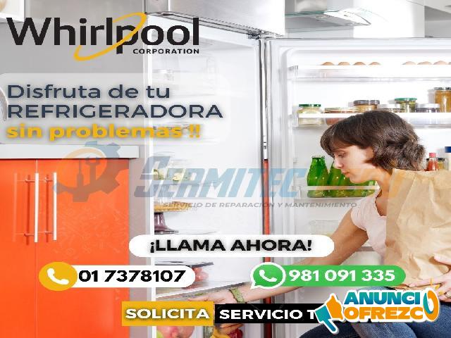 Tecnicos Autorizados REFRIGERADORAS [WHIRPOOL] 7378107 SAN BORJA